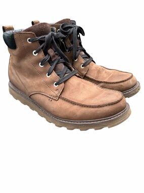 Sorel Men's Boot in Brown leather and suede